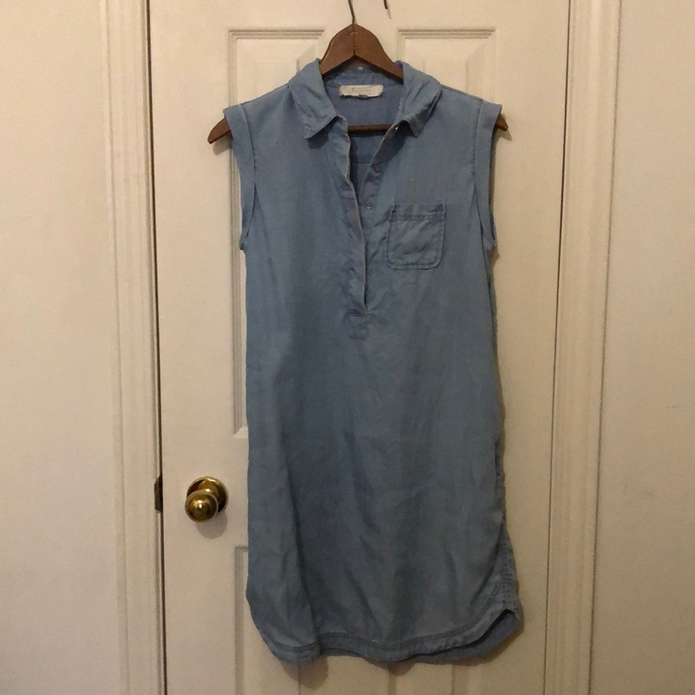 Vince Camuto denim shirt dress - size XS